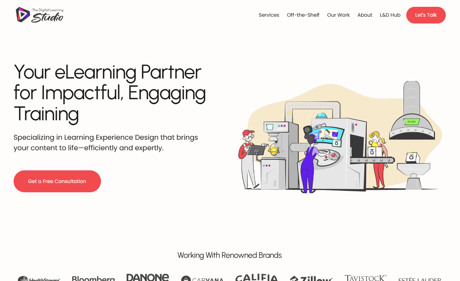 Digital Learning Studio Website